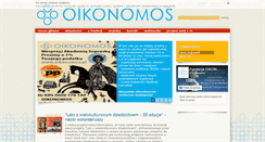 Desktop Screenshot of oikonomos.pl